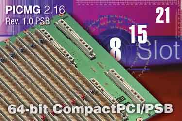 Updated CompactPCI/PSB backplanes