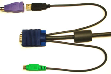 USB PS/2 KVM cable