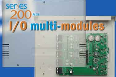 Multiple I/O modules for fire system control